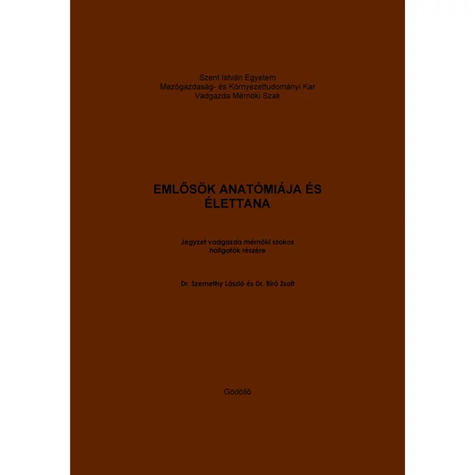 Emlősök anatómiája és élettana (2005)