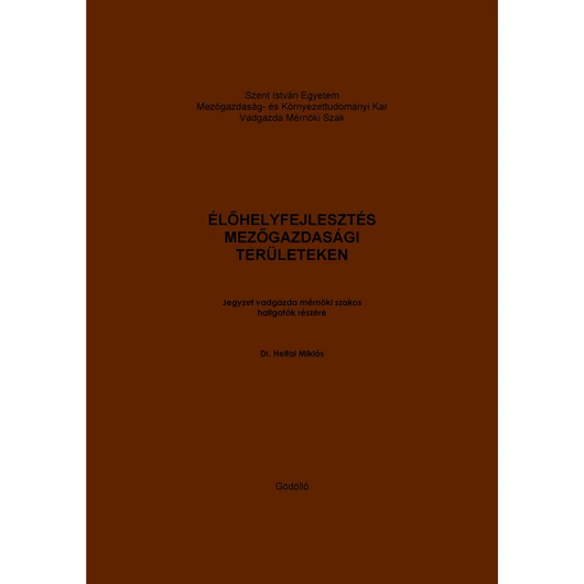 Élőhelyfejlesztés mezőgazdasági területeken (2014)