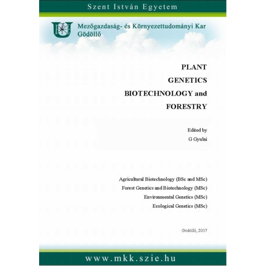 Plant Genetics - Biotechnology and Forestry (2017)