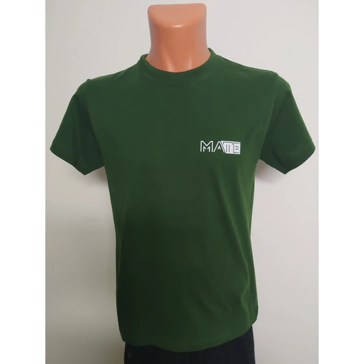 MATE környakas póló (unisex, férfi, női) ZÖLD - L méret